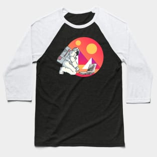 Mana Decentraland coin Crypto coin Crytopcurrency Baseball T-Shirt